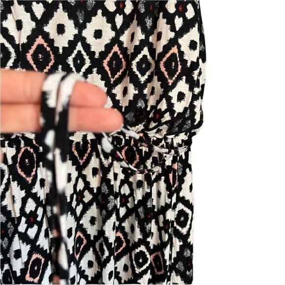 Loft patterned sleeveless dress. Size xs - Picture 10 of 11